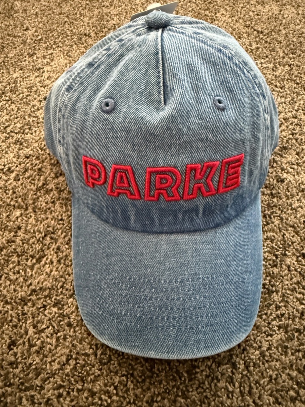Parke x Target Denim Baseball Hat NWT